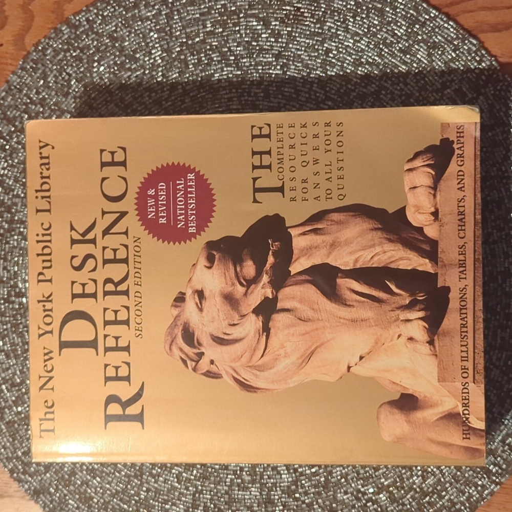 The New York Public Library Desk Reference, 2nd E.D. New and Revised